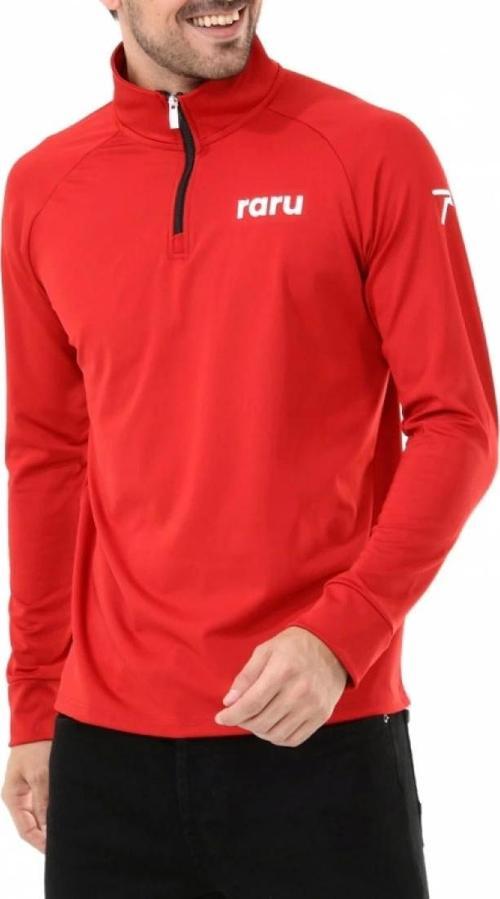 Erkek Yarım Fermuarlı Sweatshirt VITA KIRMIZI