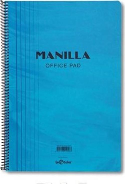 Manilla Ofis Defter 17x24 Çizgili Mavi