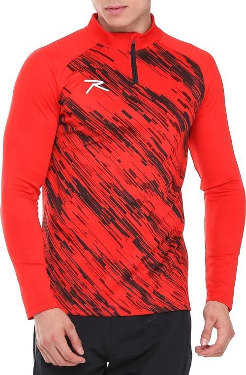 Erkek Yarım Fermuarlı Sweatshirt DIGNUS KIRMIZI