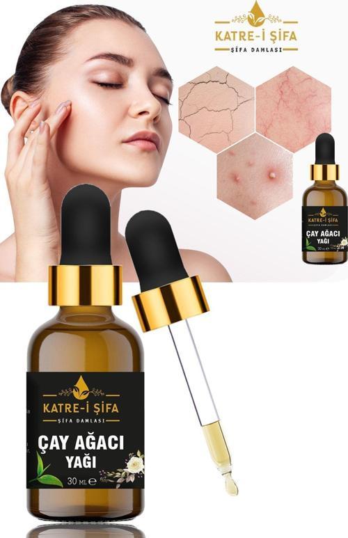 Doğal Çay Ağacı Yağı Cilt Lekesi Giderici Serum 30 Ml
