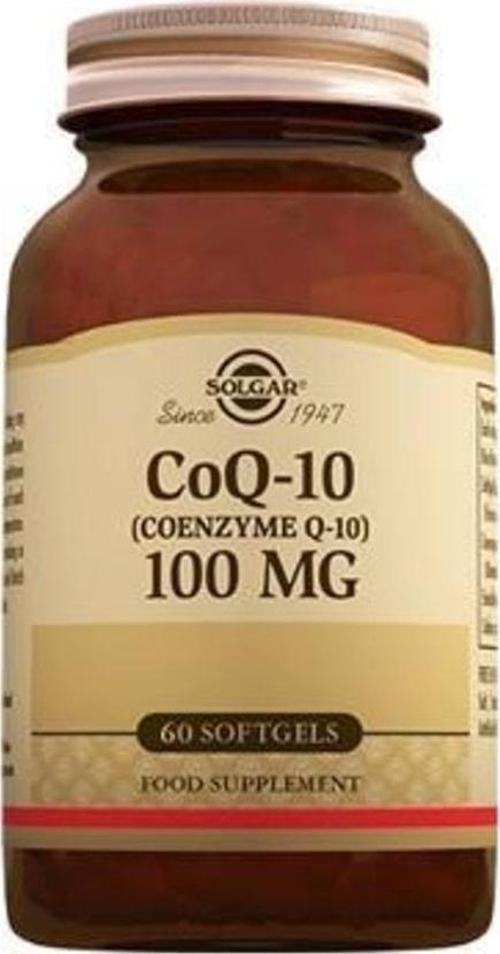 Coenzyme Q-10 100 Mgr 60 Kapsül Antioksidan