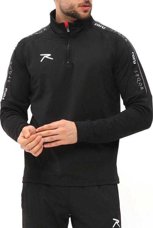 Yarım Fermuarlı Eşofman Takımı CORPUS SİYAH