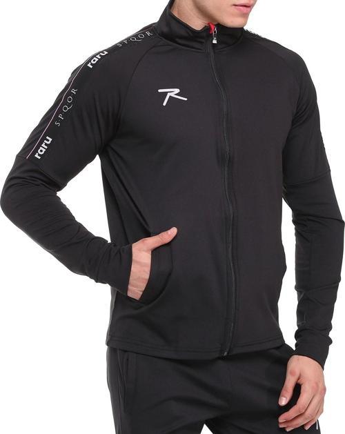 Erkek Tam Fermuarlıı Eşofman Takımı DOCILA SİYAH