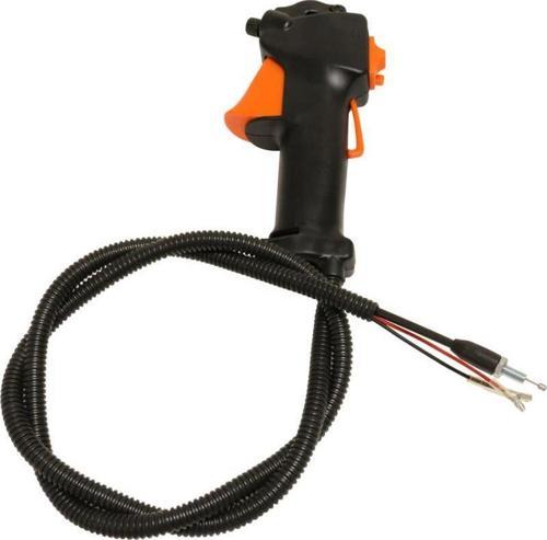 Motorlu Tırpan Tetik Kabze Komple Gaz Teli BK520 BCH40BP