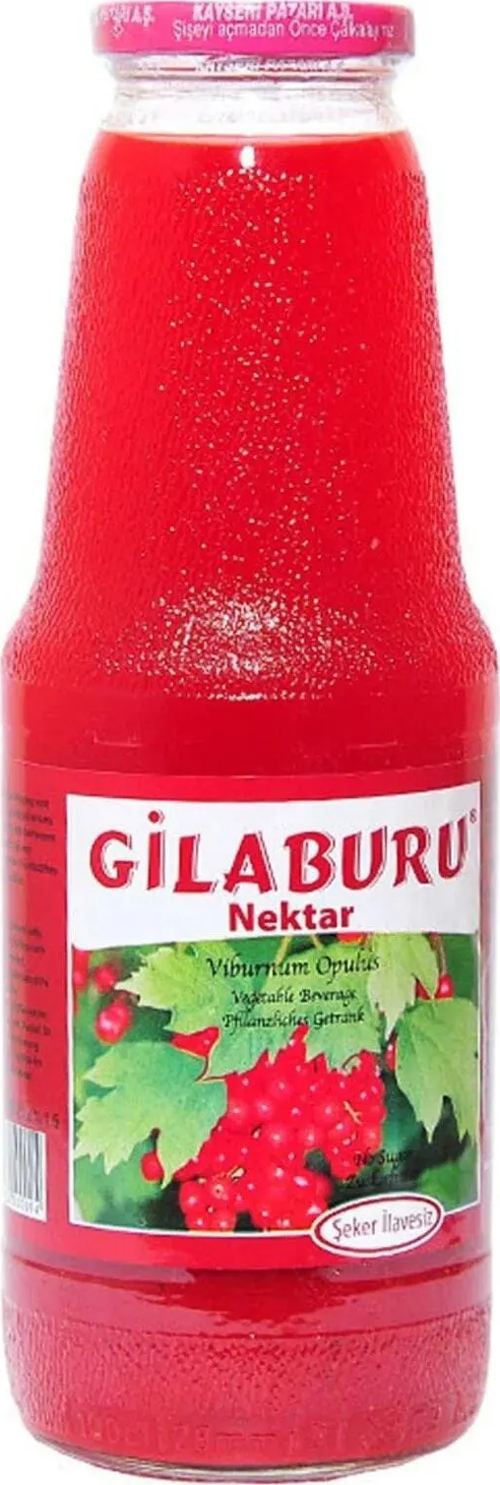 Kayseri Pazarı Gilaburu Şurubu 1000 ml