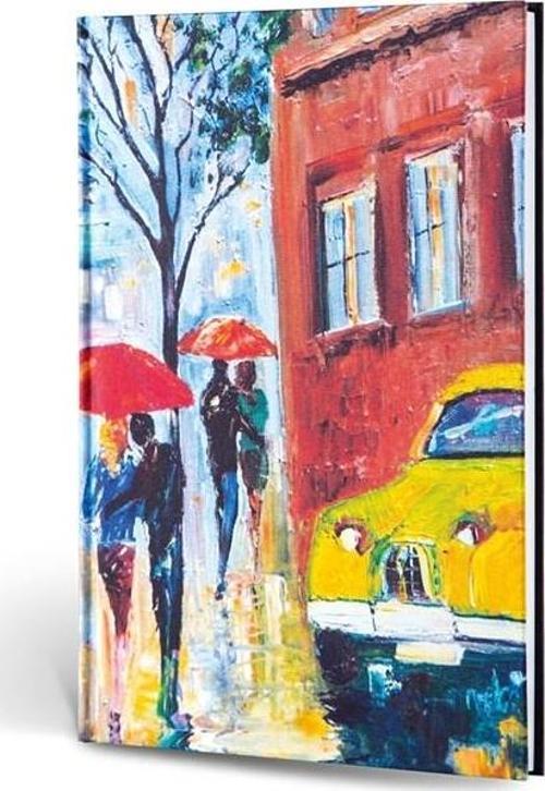 Creamona Nice Dokulu Mini Defter Çizgili (Yağmur)