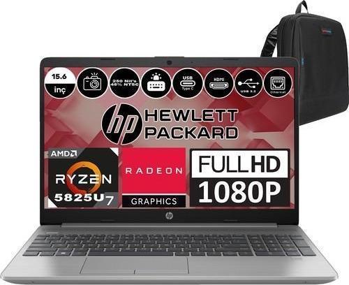255 G9 Amd Ryzen 7 5825U 8gb 512GB SSD Radeon Vega 8 Windows 11 Home 15.6" IPS Fhd Taşınabilir Bilgisayar 6Q8N3ESH02 + Zetta Çanta