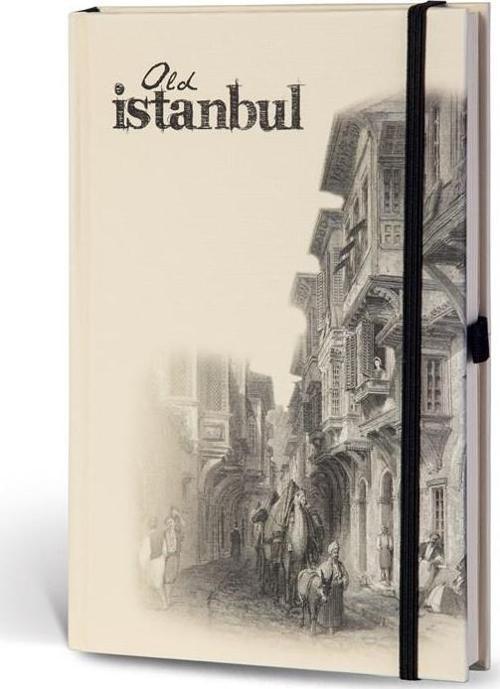 Eski İstanbul journal Çizgili Lastikli Cumbalı