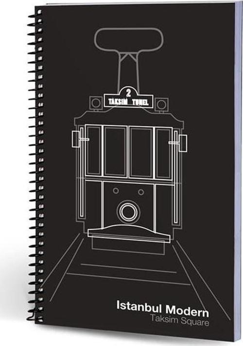 İstanbul Modern Defter Çizgili Tramvay