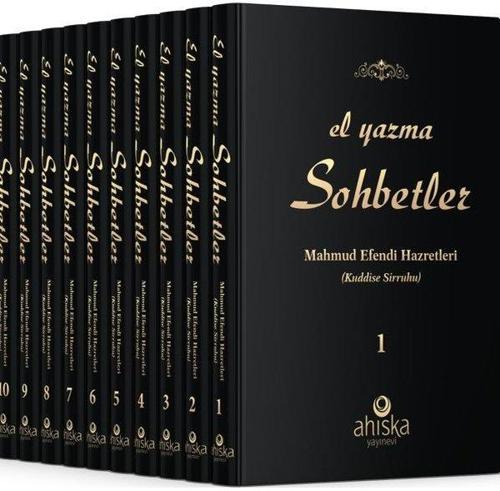 El Yazma Sohbetler Seti - Mahmud Efendi Hazretleri (Kuddise Sirruhü) - 10 Kitap Takım