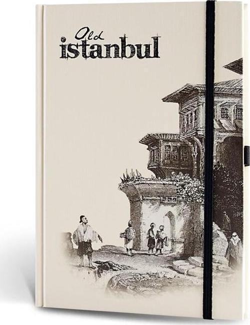 Eski İstanbul journal Çizgili Lastikli Konak