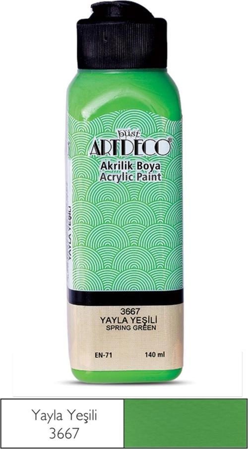 Akrilik Boya 140 ML Yayla Yeşili Akrilik Boya