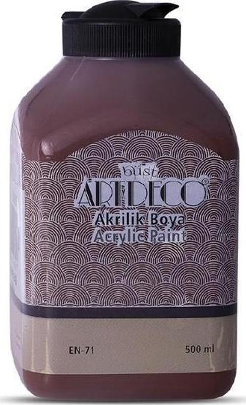 Akrilik Boya 500 ML Kahverengi Akrilik Boya