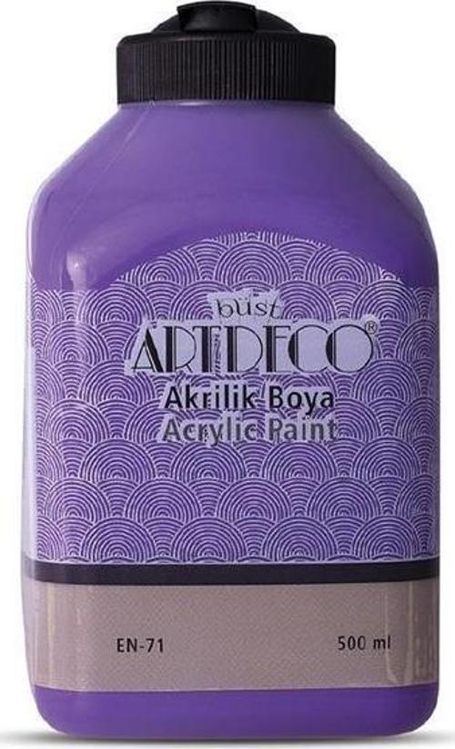 Akrilik Boya 500 ML Mor Akrilik Boya