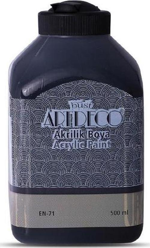 Akrilik Boya 500 ML Siyah Akrilik Boya