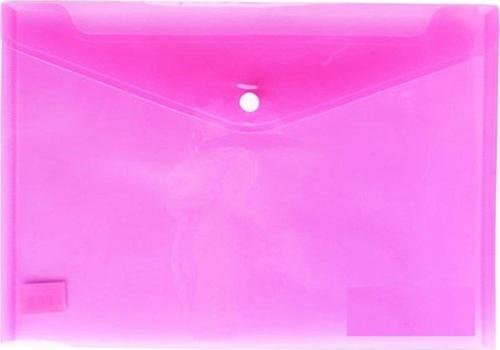 Çıtçıtlı Zarf Dosya A-4 Pembe Çıtçıtlı Dosya (12 Adet)