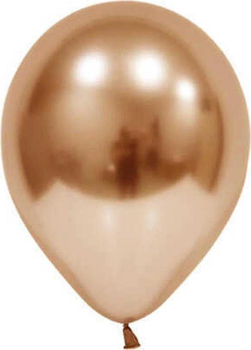 12" Krom Bakır 12 İnç Bakır Renk Balon (50 Li Paket)