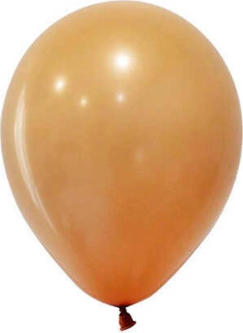 Balon 12" Karamel Renk 12 İnç Balon (100 Lü Paket)