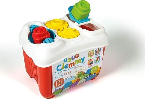 Baby Clementoni Soft Clemmy Yumuşak Blok Bultak Kovası