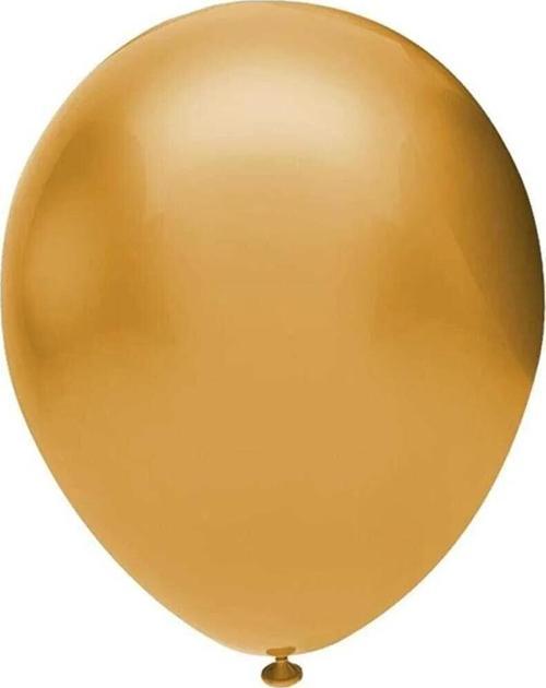Balon Metalik Altın (100 Lü Paket)