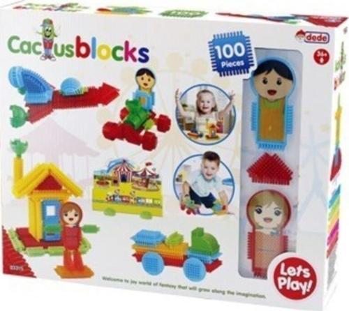 Eğitici Oyuncak Kaktüs Bloklar 100 Parça