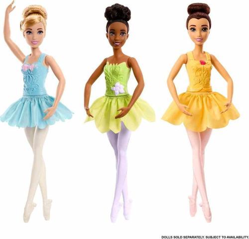 Mattel Disney Prenses Balerin Bebek (Karışık Model 1 Adet)