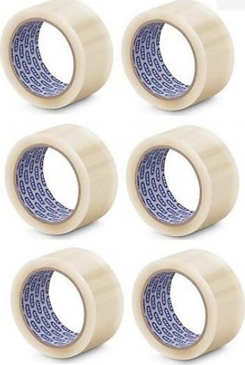 Koli Bantı 45 x 100 Metre Şeffaf Koli Bandı (6 Lı Paket)
