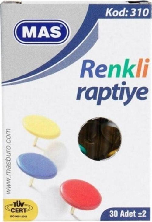Raptiye PVC Kaplı Renkli 310