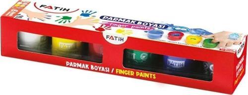 Parmak Boyası 25 ml x 6 150 ml 6 Renk Parmak Boyası