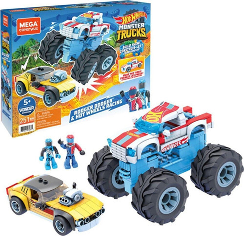 Mega Construx Hot Wheels Monster İkili Yarış Paketi