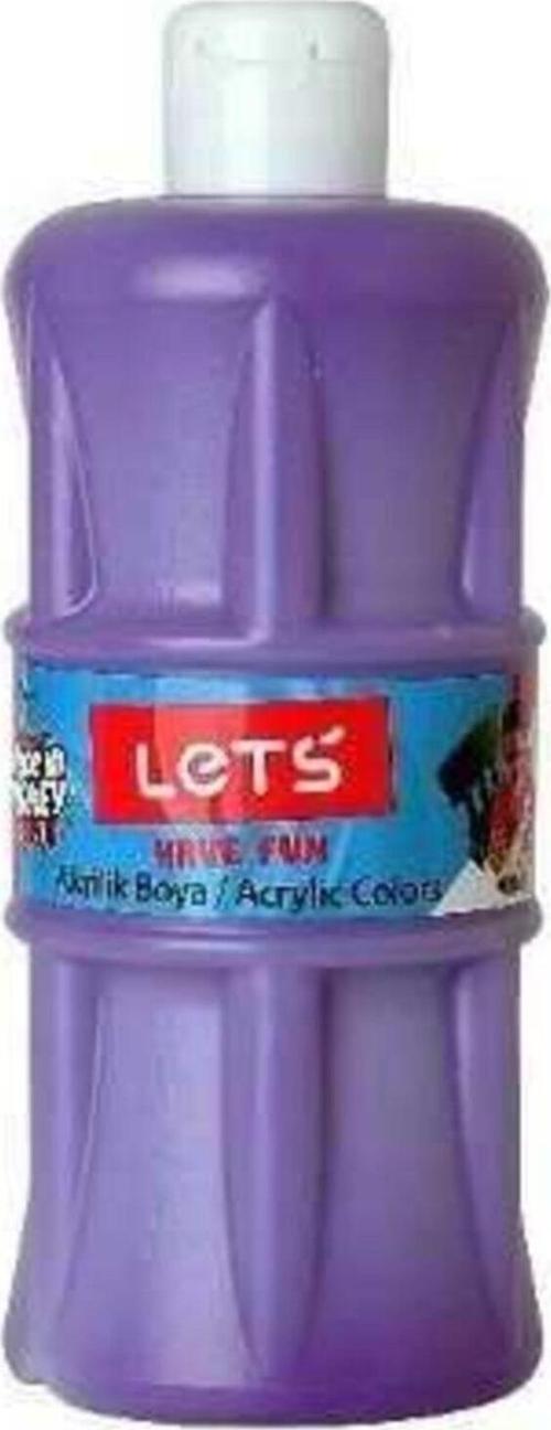 Akrilik Boya 500 ML Mor Akrilik Boya