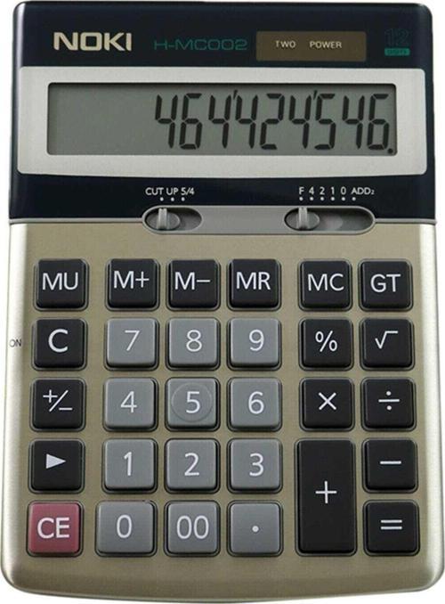Hesap Makinesı 12 Hane Masa Üstü Hesap Makinesi