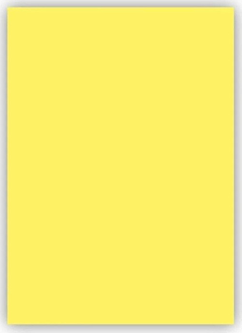 Fon Kartonu 50x70 Cm 120 Gram Sarı Fon Kartonu (100 Lü Paket)