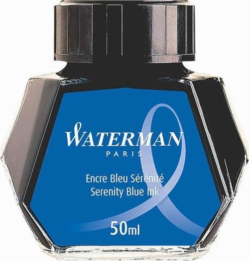 Dolma Kalem Mürekkebi Cam Şişede 50 ML Mavi Dolma Kalem Mürekkebi