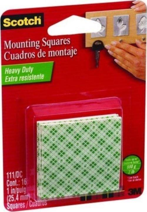 Çift Taraflı Yapışkan Köpük Kare 2.5 x 2.5 cm