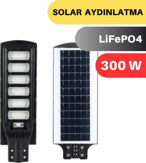 300W SOLAR AYDINLATMA