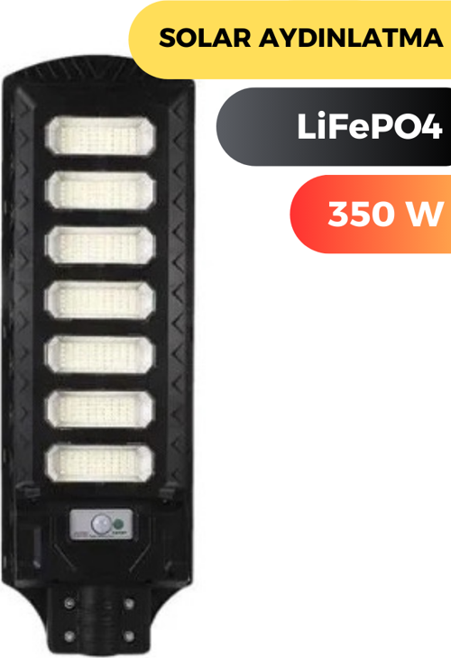 350W SOLAR SOKAK BAHÇE AYDINLATMA