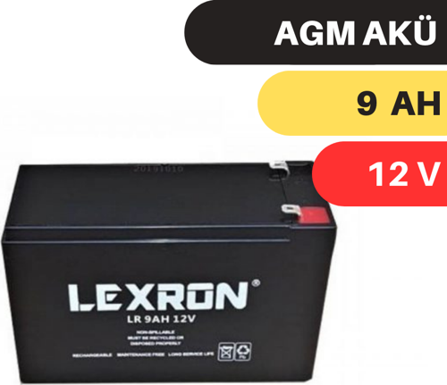 9AH-12V KURU TİP AKÜ