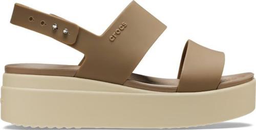 Brooklyn Low Wedge Kadın Terlik 206453-2YI Khaki/Bone