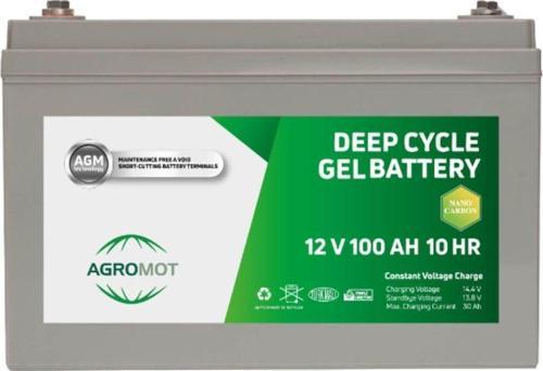 12V 100 Amper Jel Akü Deep Cycle