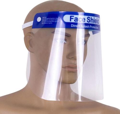 Vt021P Yüz Koruyucu Siperlik Maske Plastik Mika