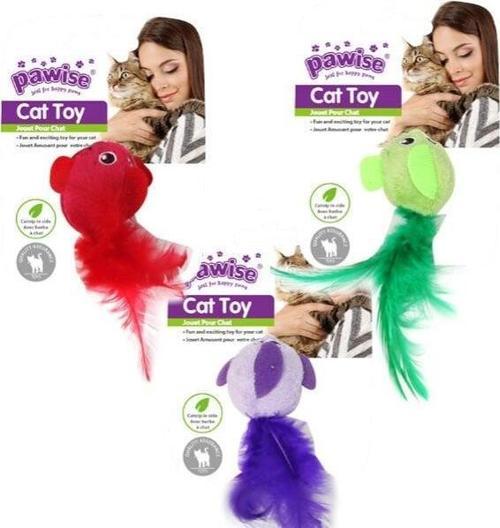 Catnipli Peluş Kuş Kedi Oyuncağı 12 cm