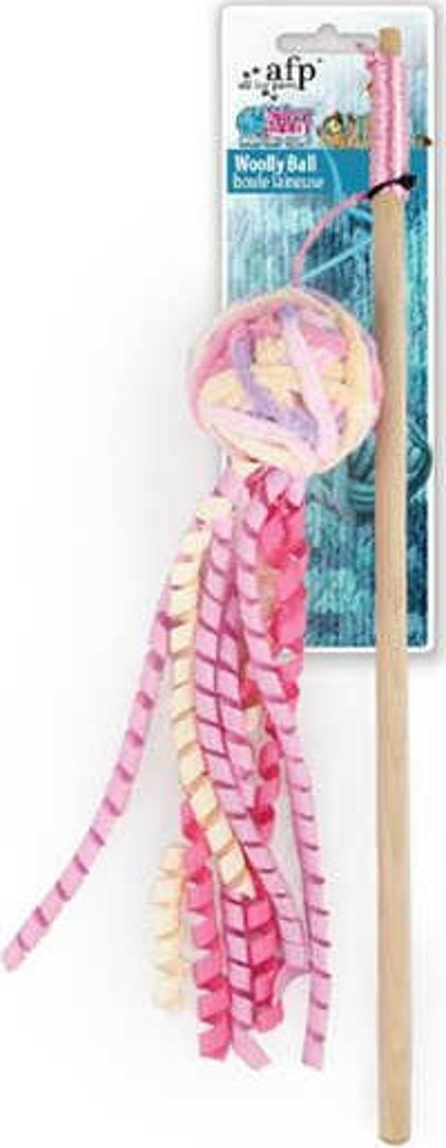 Knotty Habit - Pembe Yumak Saçaklı Top Olta
