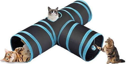3 Girişli Kedi Tüneli