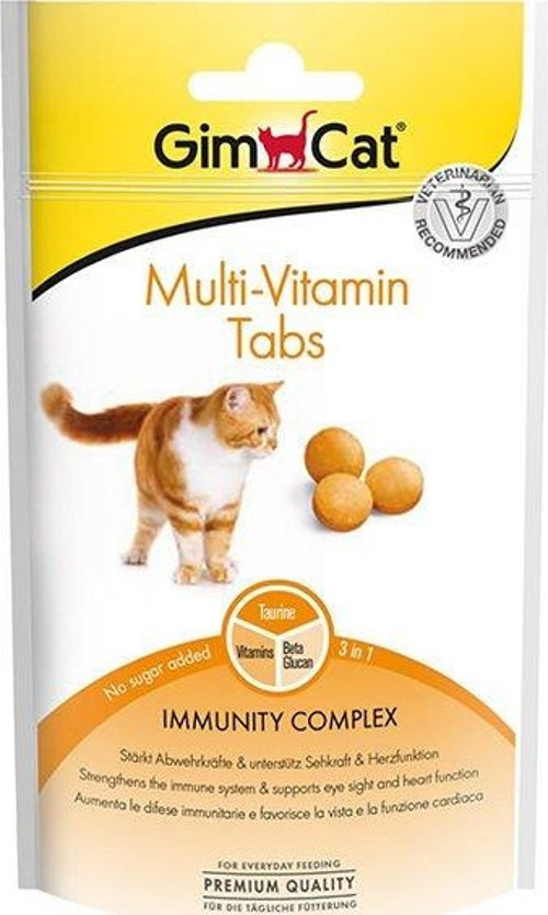 Multi-Vitamin Tabs Kedi Ödül Tableti 40 Gr - 790633