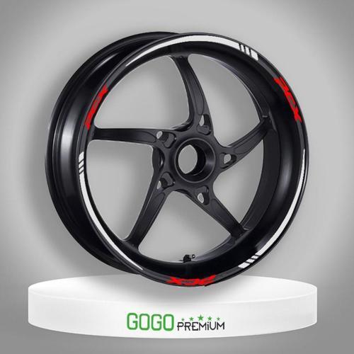 Yeni Motosiklet Jant Şeridi Parçalı Beyaz Honda Pcx 125 150 2010-2021 Uyumlu Sağ-Sol/Ön-Arka