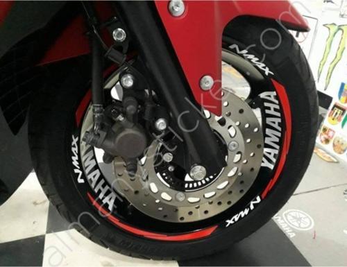 Yeni Motosiklet Jant Şeridi Yamaha Nmax Sağ-Sol/Ön-Arka