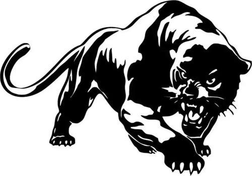 Jaguar Sticker 30 X 21 Cm