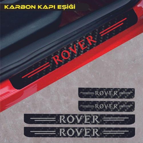 LV Rover 416 İçin Uyumlu Aksesuar Oto Kapı Eşiği Sticker Karbon 4 Adet