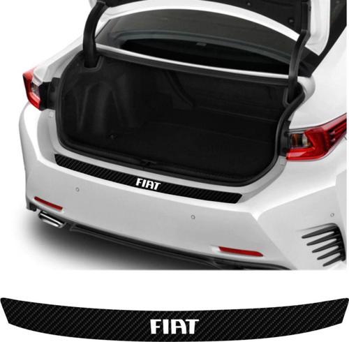 Fiat Scudo İçin Uyumlu Aksesuar Oto Arka Tampon Bagaj Koruyucu Sticker 92*7 Cm
